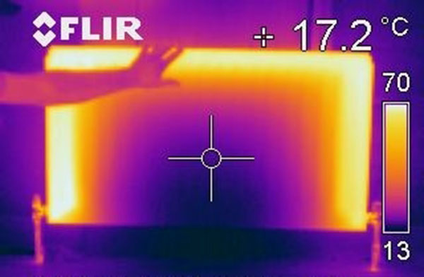 Thermographie infrarouge circuit de chauffage □ CleanTUBE